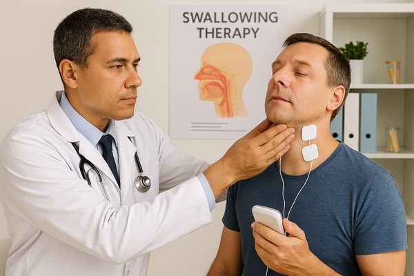 بلع درمانی و درمان اختلال بلع